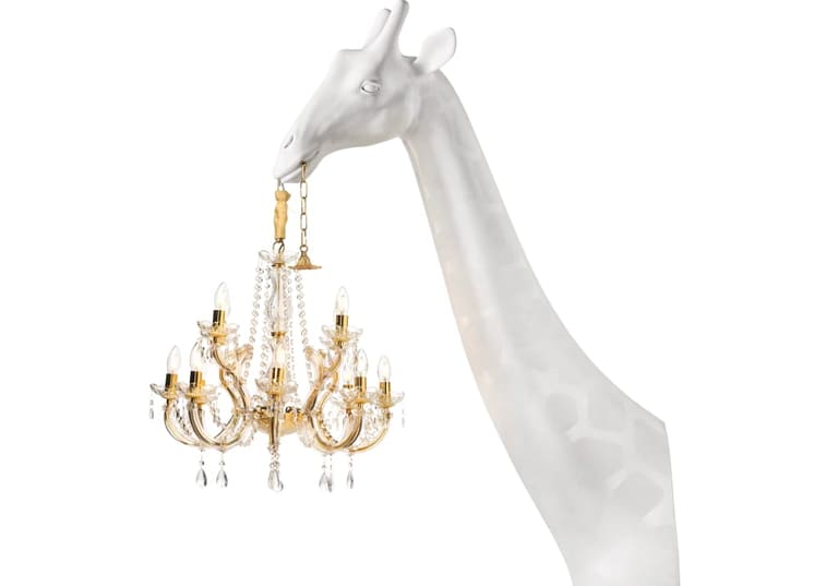 Qeeboo GIRAFFE IN LOVE WALL LAMP
