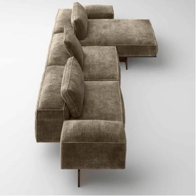 Tonelli Design Soft Glass Sofa